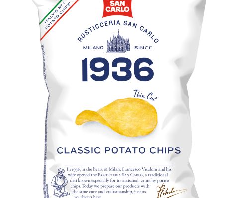 San Carlo Classica – slani krompirjev čips 150 g San Carlo Classica – slani krompirjev čips 150 g