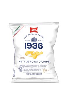 San Carlo Kettle Cooked – krompirjev čips z morsko soljo 150 g San Carlo Kettle Cooked – krompirjev čips z morsko soljo 150 g