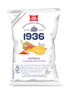 San Carlo Paprika – krompirjev čips s papriko 150 g San Carlo Paprika – krompirjev čips s papriko 150 g