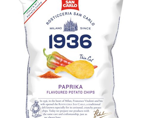 San Carlo Paprika – krompirjev čips s papriko 150 g San Carlo Paprika – krompirjev čips s papriko 150 g