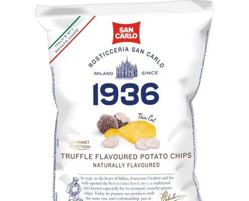 San Carlo Truffle – krompirjev čips s tartufi 100 g San Carlo Truffle – krompirjev čips s tartufi 100 g