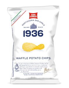 San Carlo Waffle – mrežasti krompirjev čips 150 g San Carlo Waffle – mrežasti krompirjev čips 150 g
